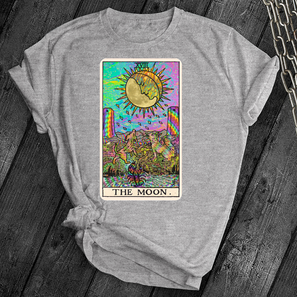 Psychedelic Tarot Moon Tee