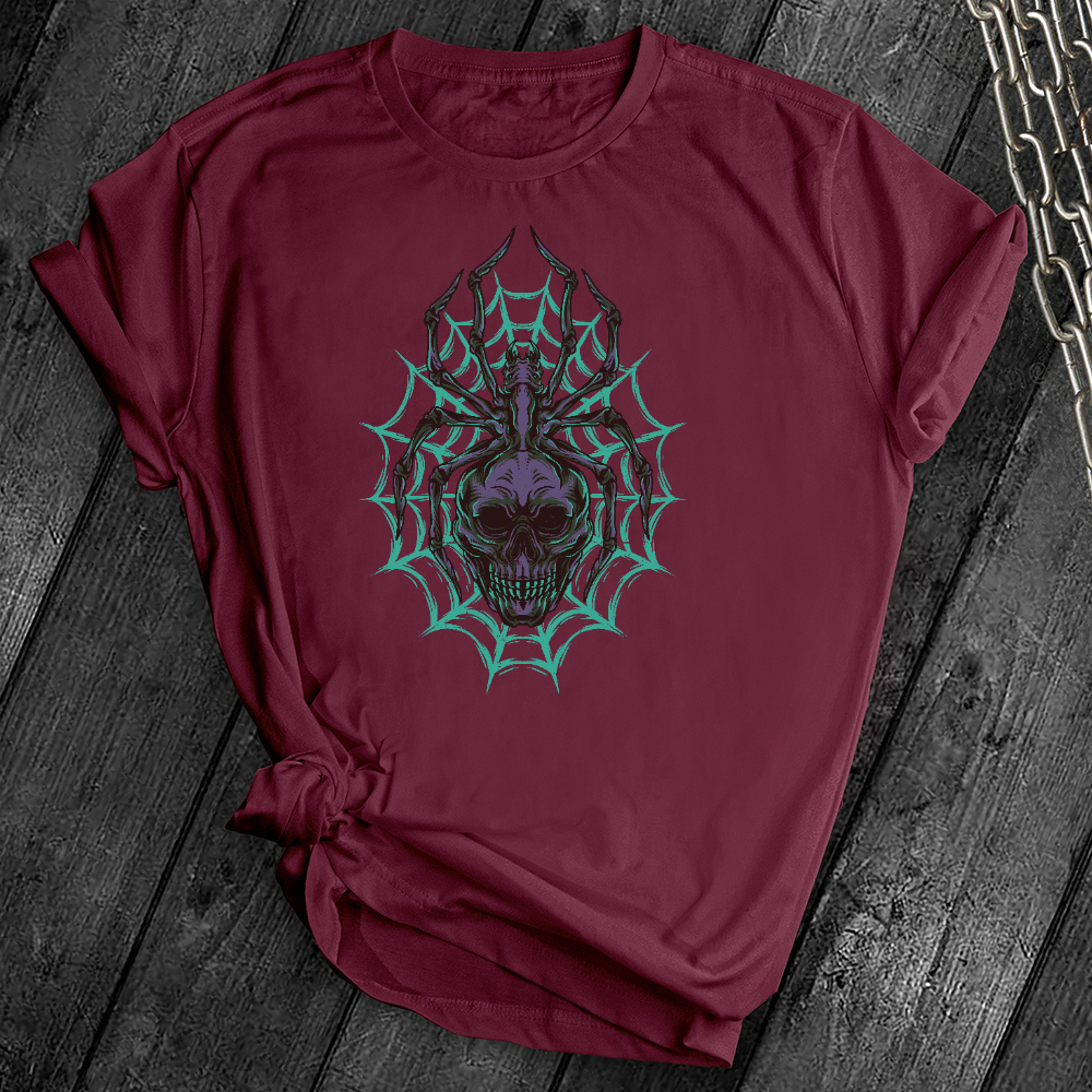 Spider Web Skull Tee