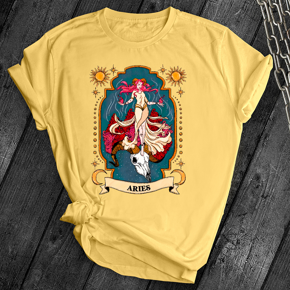 Aries Zodiac Tee