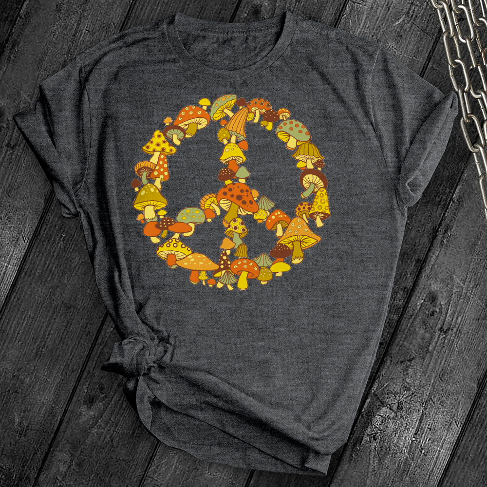 Mushroom Peace Tee
