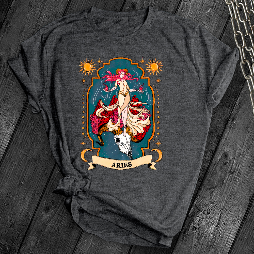 Aries Zodiac Tee
