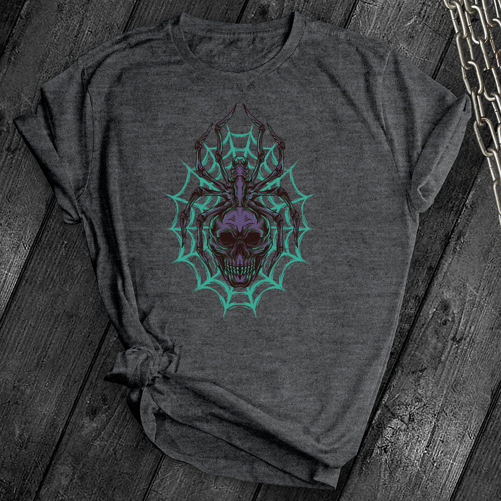 Spider Web Skull Tee
