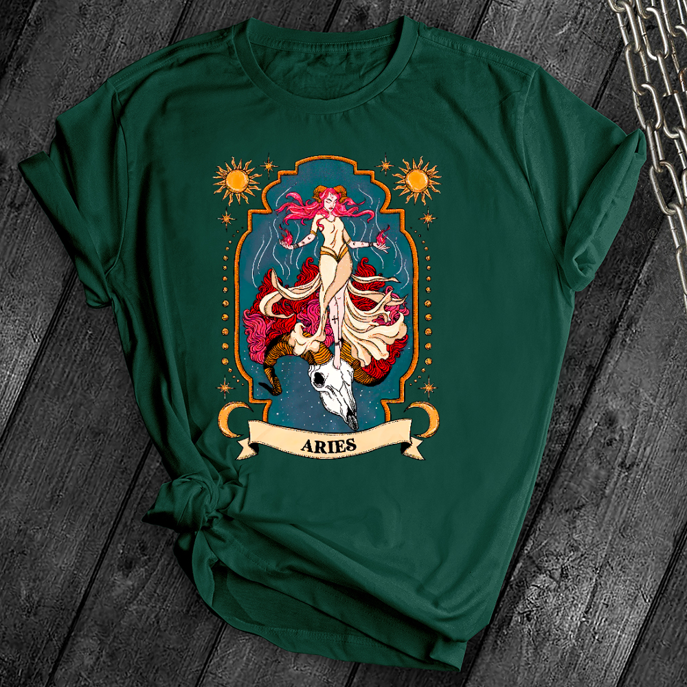 Aries Zodiac Tee