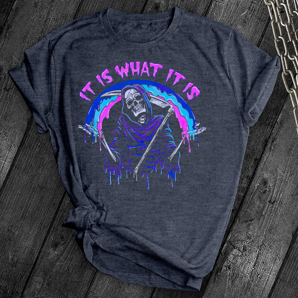It Is What It Is Skeleton Tee