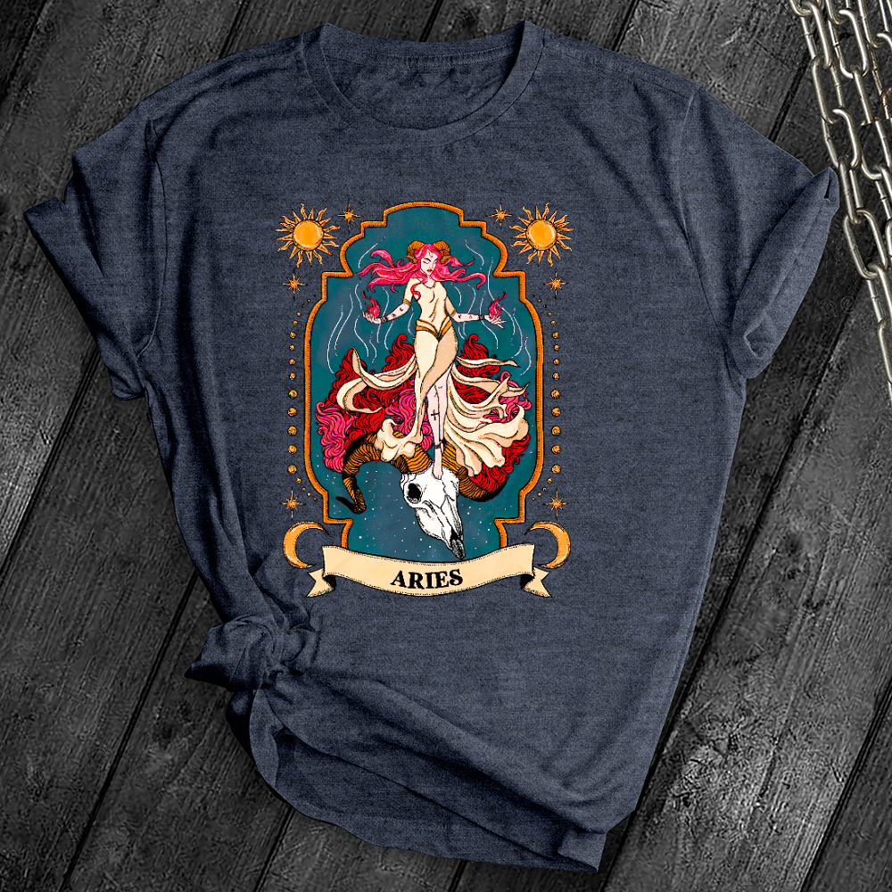 Aries Zodiac Tee