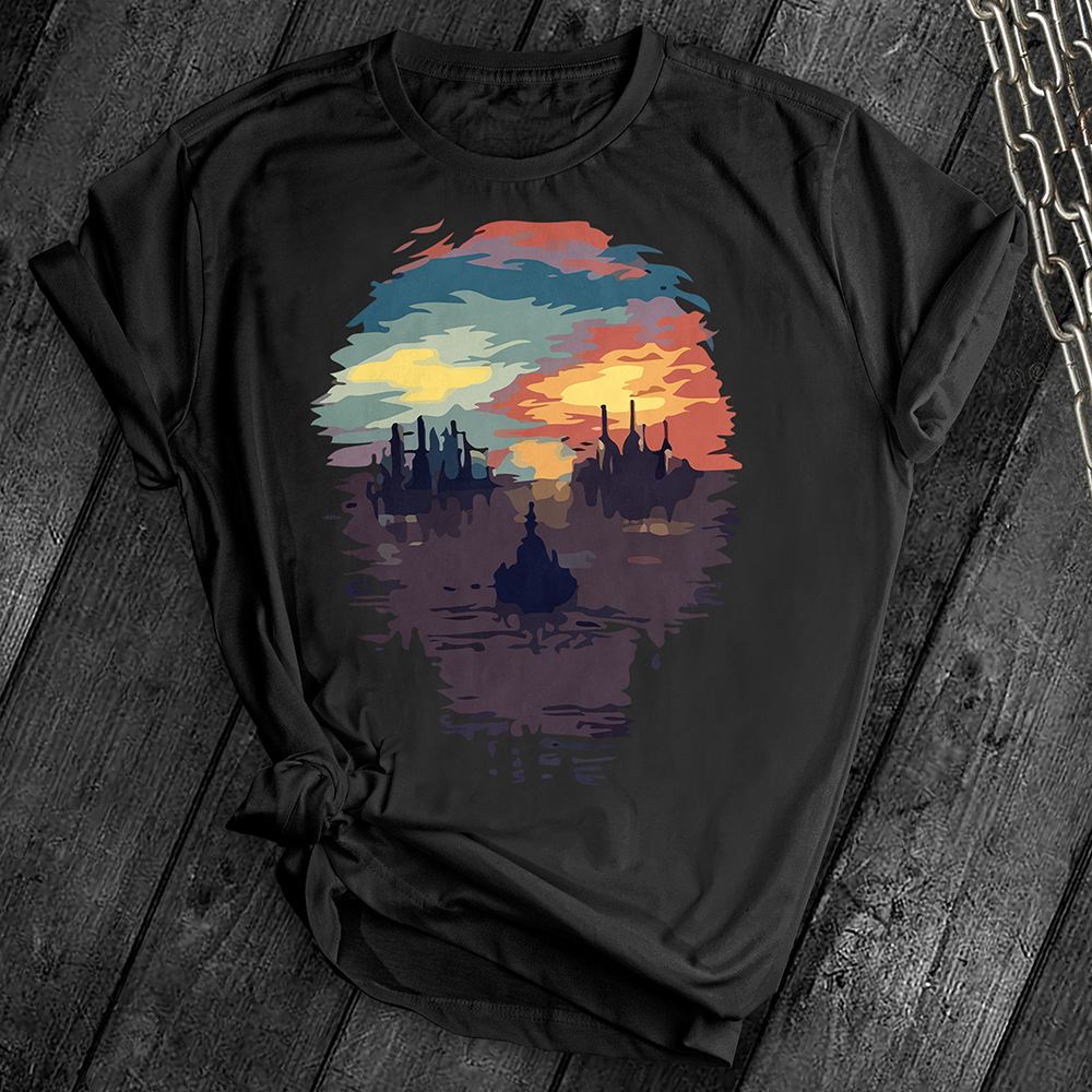 Horizon Skull Tee