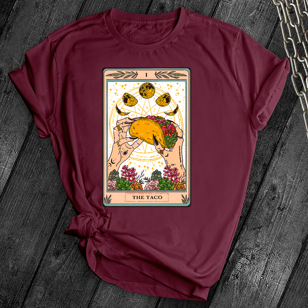 The Taco Tarot Card Tee
