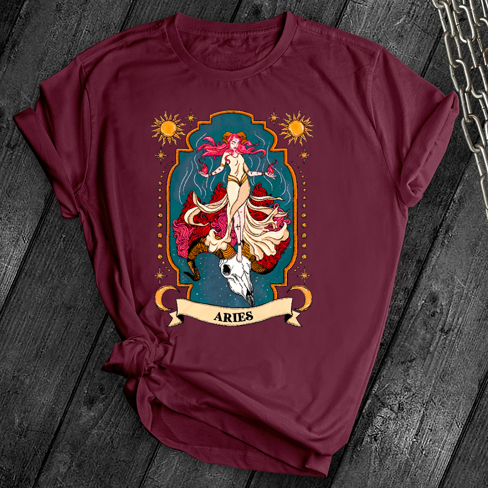 Aries Zodiac Tee