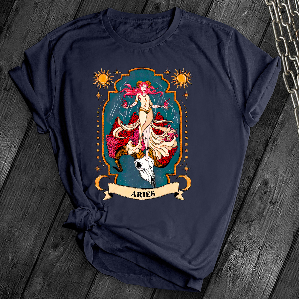 Aries Zodiac Tee