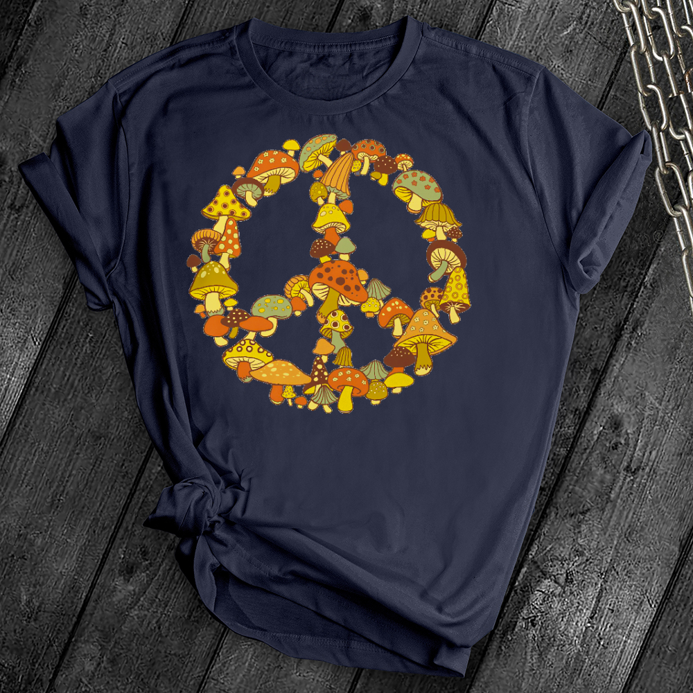 Mushroom Peace Tee