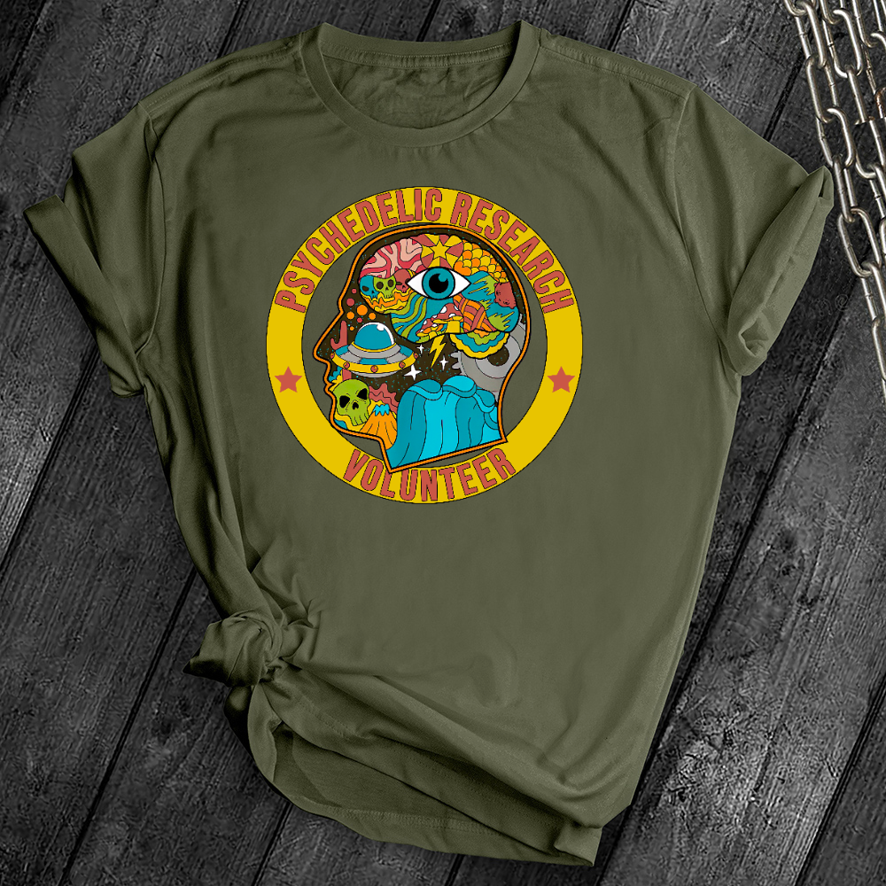 Trippy Research Volunteer Tee