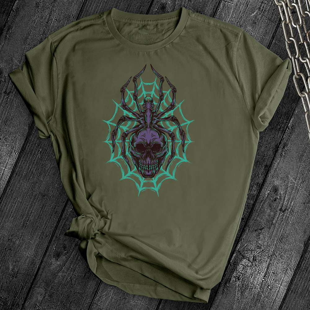 Spider Web Skull Tee