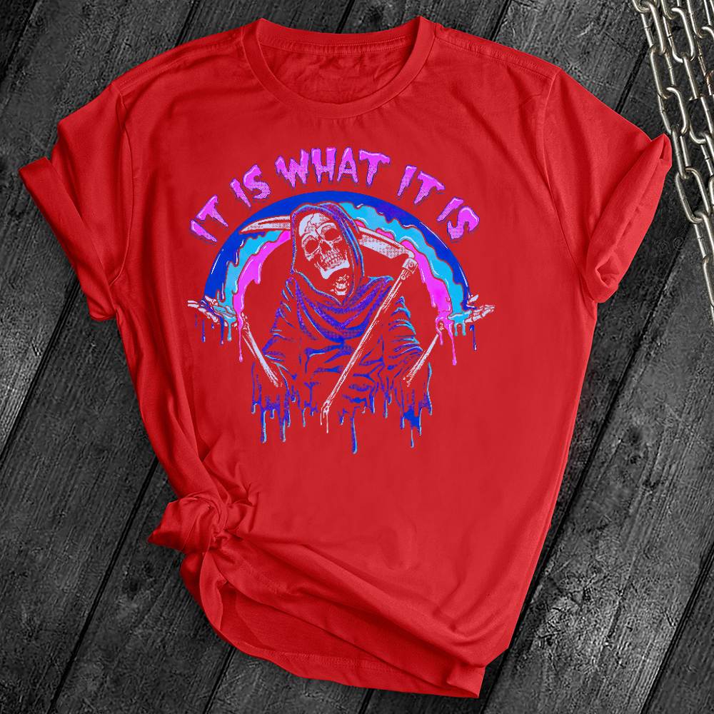 It Is What It Is Skeleton Tee