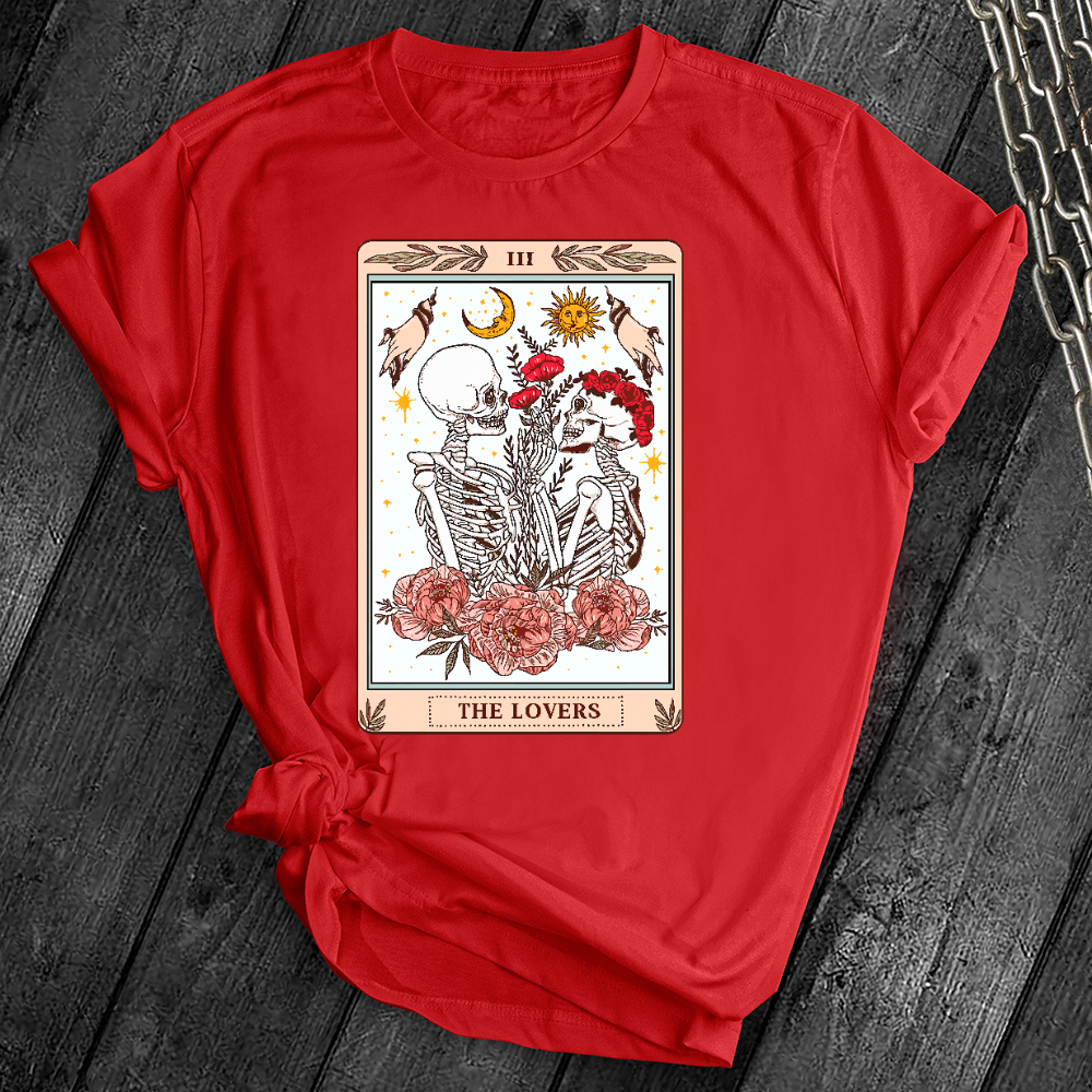 The Lovers Tarot Card Shirt Tee